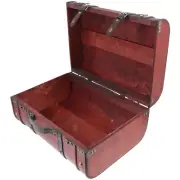 Large Wood Chest Trunk Treasure Box Large Wood Suitcase Chest