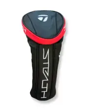 *NEW* TAYLORMADE STEALTH DRIVER HEADCOVER BLACK / RED