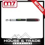 M7 3/8" DIGITAL TORQUE WRENCH, 6.8-135NM M7-GTW306135