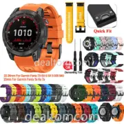 Quickfit Band Strap For Garmin Fenix 8 E 7X 7 7S 6X 6 6S 5X 5 5S 6S 965 955 3