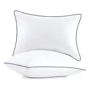 Bed Pillows for Sleeping - Queen Size(20''x28'') Set of Queen（2 Pieces） White
