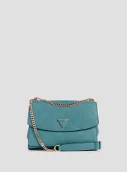 GUESS Women's Blue Cresidia Crossbody Bag
