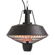 Westinghouse Infrared Hanging Electric Heater 15 inH 1500-Watt Outdoor in Black