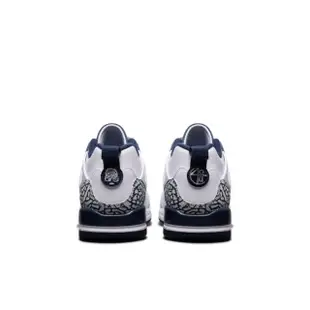 【NIKE 耐吉】運動鞋 籃球鞋 女鞋 中大童 男鞋 JORDAN SPIZIKE LOW GS 白藍 氣墊 喬丹 爆裂紋(FQ3950104)