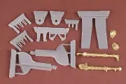 1/24 Scale Spitfire Mk VII tru XI Landing Gear for Airfix