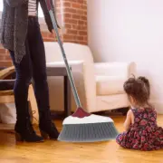 Stainless Steel Broom Dustpan Combination Office Cleaning Tools Set with