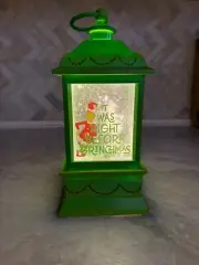 Department 56 Grinch 'T Was The Night Before Grinchmas 6013491 Holiday Lantern