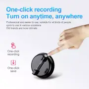 Voice-to-Text MP3 Recording Device Badge Voice Activated Mini Audio Recorder