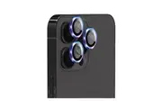 EFM Camera Protection Tempered Glass Lens Armour For 15 Pro 15 Pro Max Rainbow