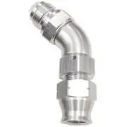 Aeroflow 45° Tube to Male AN Adapter 1/4" to -4AN, AF128-04S