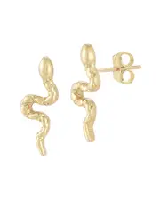 Ember Fine Jewelry 14K Snake Studs