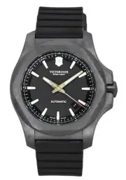 Victorinox Swiss Army I.N.O.X. Carbon Black Dial Automatic 241866.1 Mens Watch
