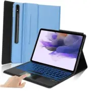 Galaxy Tab S7 FE Case 12.4" Tablets with Keyboard for Samsung Galaxy Tab S8