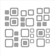 SIRLOMU 24 Pcs Anti Slip Bath Shower Stickers Self-Adhesive Non-Slip Mat (Clear)