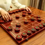 象棋中國象棋兒童實木帶木質棋盤學生成人大號便攜式套裝櫸木棋子 夢露日記