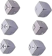 Mipcase 2Pcs Stainless Corner Protector Durable Table Corner Guard for Desks Jewelry Cases and Boxes Practical Case Edge Protection
