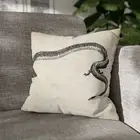 CUSHION COVER PILLOW CASE|AMPHIUMA SNAKE SALAMANDER