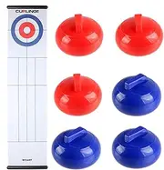Indoor Bowling Set for Adults | Table Shuffleboard Board Game,Portable Family Toy, Interactive Strategy Toy for Fun Party Floor