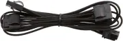 Corsair CP-8920193 Premium Individually Sleeved Peripheral Cable, Black, for Cor