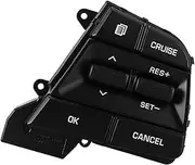 DEMULAX Car Cruise Control Button, for Hyundai, for Elantra, Ad, for Solaris 2017 2018 1.6L Bluetooth Phone Cruise Control Volume Switch Car Steering Wheel Buttons Vehicle Speed Control Button