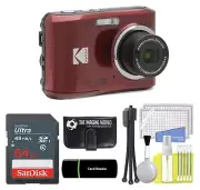 Kodak PIXPRO FZ45 16MP Digital Camera 4X Optical Zoom 27mm Wide Angle 1080P...