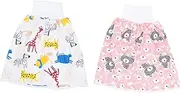 SWOOMEY 2pcs Cotton Baby Training Pants Toddlers Toilet Seat Nappy Pants Waterproof