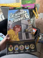 NEW NECA Teenage Mutant Ninja Turtles TMNT Catwoman From Channel 6 Figure Set