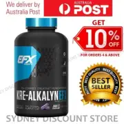 EFX Sports Kre-Alkalyn Ph-Correct Creatine Monohydrate, Gain Strength 240 Caps
