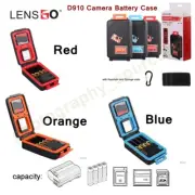 LENSGO D910 Camera Battery Case Waterproof SD CF XQD Memory Card Storage 3 Color
