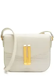 Demellier Vancouver Small Leather Cross-body bag - Off White ONE SIZE