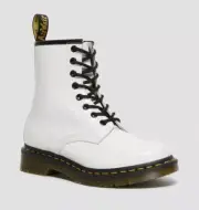NEW Dr. Martens 1460 White Patent Leather Boots Women’s Size 10 / Men 9 11821104