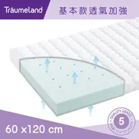 在飛比找PChome24h購物優惠-奧地利【Träumeland璀夢地】彩虹嬰兒床墊 60x12