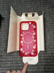 Popsocket Apple iPhone Case 15 Pro Max Strawberries