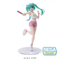 在飛比找PChome24h購物優惠-代理版 SEGA 景品 初音未來 LUMINASTA公仔 L