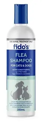 Mavlab Fido's Flea Lice Shampoo 250ml 500ml Shiny Coat Dog Cat Wash Grooming Pet