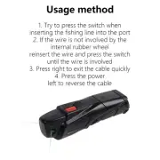Line Management Fishing Line Remover Portable Fishing Reel Line Spooler