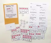 Educational Math Center Learning Resource Game Making Ten