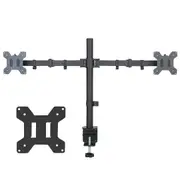 2 Arm Desk Mount Monitor Stand TV Holderp
