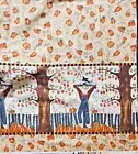 Scarecrow Collection by Carol Enders Border Scarecrow & Pumpkins Spectrix BTY
