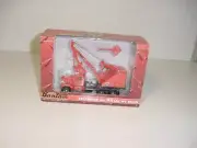1:50 SpecCast Schield Bantam White WC22 Truck W/Backhoe W/Box!