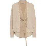 [Brunello Cucinelli] Brunello Cucinelli Layered Cardigan L NEUTRALS