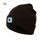 Wireless Bluetooth LED Hat with Music Speakers Light Beanie Rechargeable Hat LOT