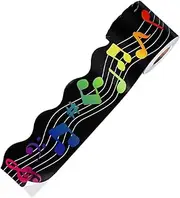 SOPOTUTU Music Classroom Decorations 33ft Bulletin Borders Stickers Easy Install Trim