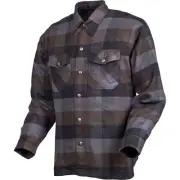 ScorpionEXO Covert Flannel Shirt - Black/Brown/Gray - Medium 13603-4