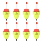 8pcs 1.8oz Float Fishing Bobbers EVA Fishing Float, Yellow
