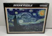 NEW Van gogh starry sky 1000pcs Jigsaw Puzzles Puzzle Starry Night DCBA HGFE