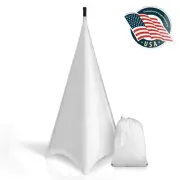Pyle Tripod Speaker Stand Scrim, Universal & Mountable for DJ Light PSRCIM3W
