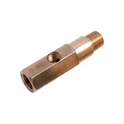 Aeroflow Oil Pressure Gauge Adapter 1/4" NPT Male/Female 1/8" NPT Thread