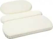 Amazon Basics Bath Tub Neck Pillow with Suction Cups, Waterproof, 3 Panel