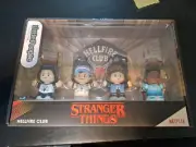 LITTLE PEOPLE Collector Set: STRANGER THINGS Hellfire Club Set of 4 Figures, NIB